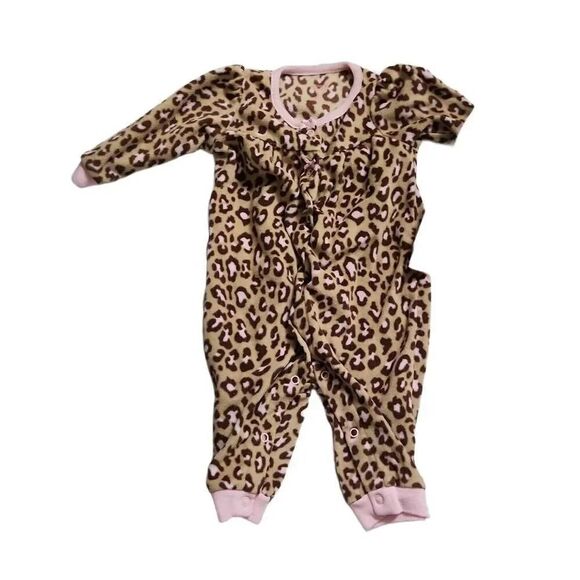 Baby Girl Sz 6M Lot of 10 Pajamas Tops Bottoms Carter's Jessica Simpson - Picture 7 of 8